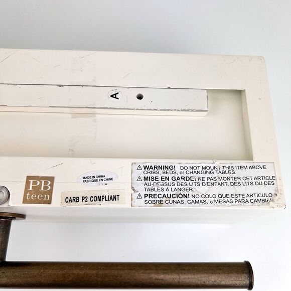 Pottery Barn Teen Hannah Beauty Hair Accessories Organizer Shelve - Picture 8 of 16